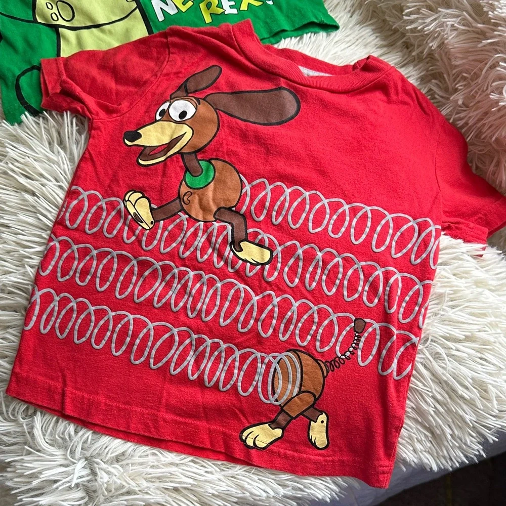 Toy Story Rex and slinky dog T-Shirts size 2T - Picture 4 of 8